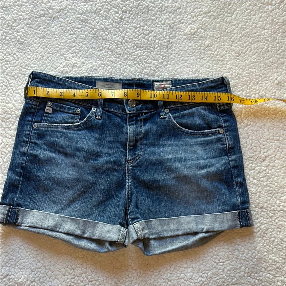 AG Adriano Goldschmied Denim Blue Jean Shorts - Picture 4 of 12